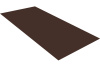 Плоский лист 0,45 Drap RAL 8017 шоколад 2м